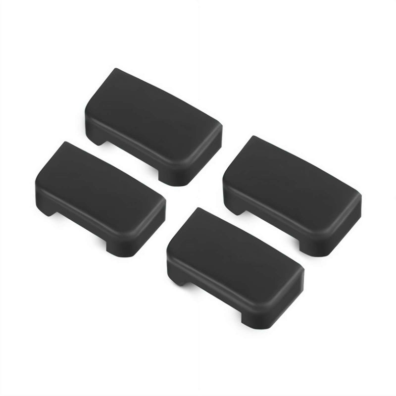 Seat Slide Anti-Kick Protection Plug, 4 Pcs Rear Seat Slide Rail Soft Rubber Plug Protection For Tesla Model 3 Y Juniper - Image 1